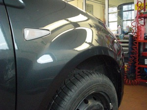 Dellenfuchs-Plauen nachher: Dacia Sandero