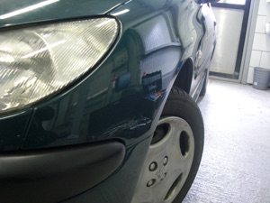 Dellenfuchs-Plauen nachher: Peugeot 206